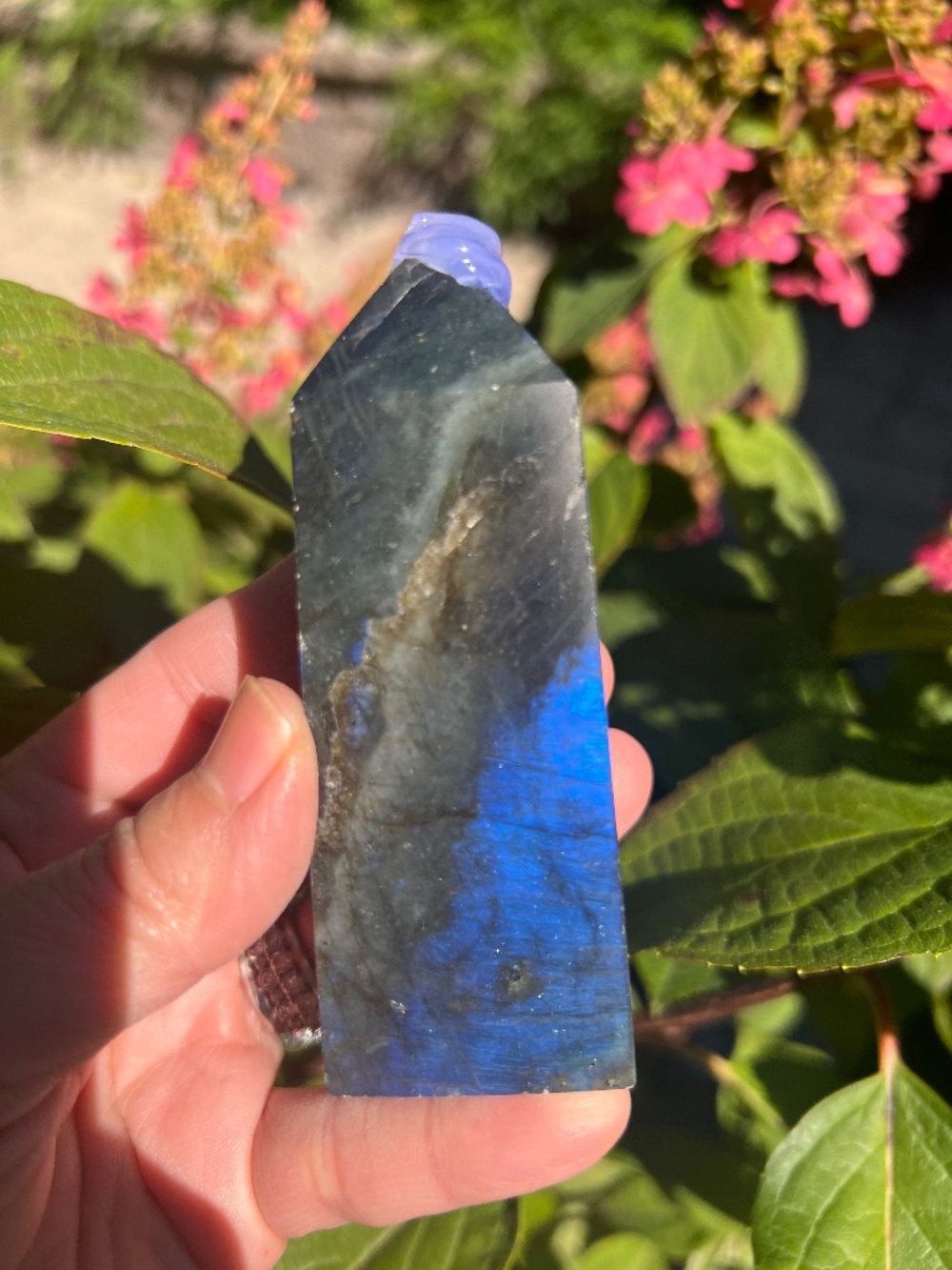 Labradorite (9) tower | crystal
